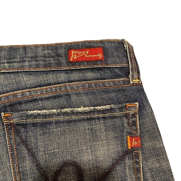 Citizens of Humanity Kelly Low Rise Stretch Boot Cut Jeans Y2K - Picture 10 of 14